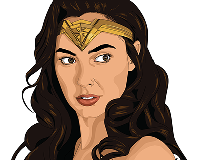Wonder Woman Fan Portrait