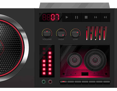 80s Stereo Concept