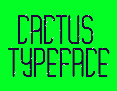 Cactus 1.0 Typeface | Free Font