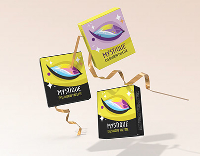 Mystique Eyeshadow- Package design