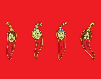 Red Hot Chili Peppers / Sticker Pack