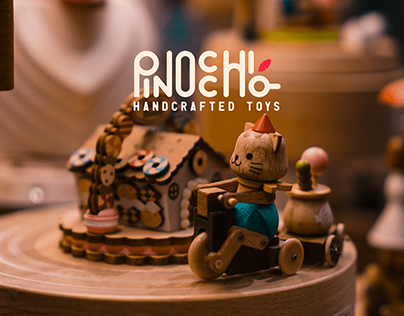 Pinocchio Handcrafted Toys | Branding