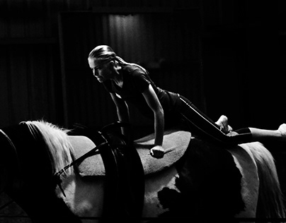 Equestrian Vaulting - Jean Betts