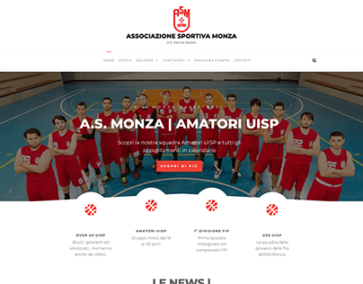 AS Monza Basket Official Website