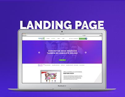 B2B Openk - Landing Page