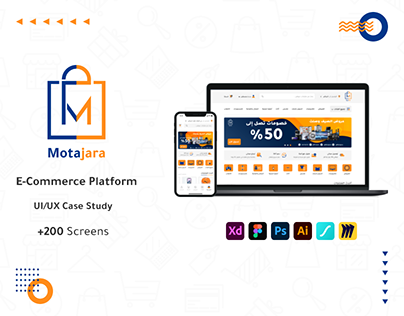 Motajara E-Commerce Platform UI/UX Case Study