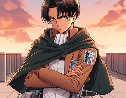 Levi Ackerman Illustration