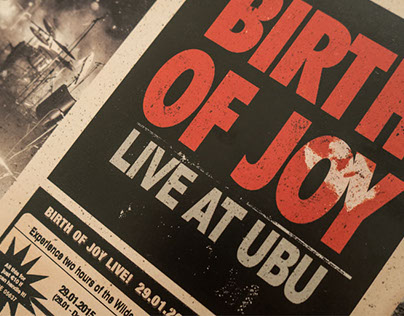 Birth of Joy-Live at UBU artwork