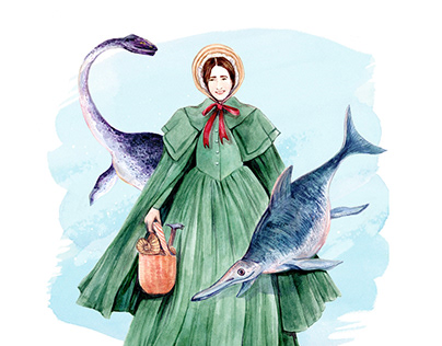 Project thumbnail - Mary Anning Portrait