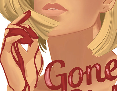 Gone Girl tshirt design, 2018