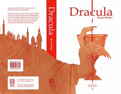 Book cover for Bram Stoker`s "Dracula"