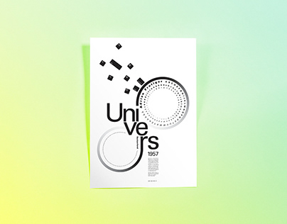 Univers Poster: Typography II