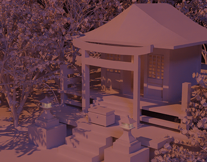 Japanese Shrine WIP