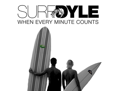 SurfDyle a waterproof hard-shell digital watch