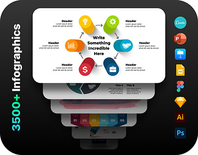 2024 Infographic Trends. Free Presentation Pitch Deck.