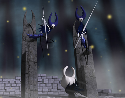 Hollow Knight - 3D modeling