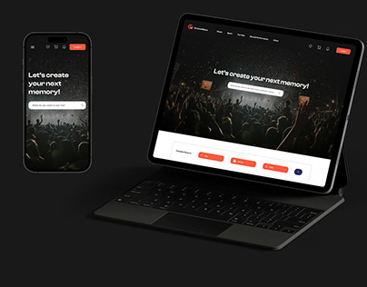Groove Wave Event Website | Case Study | UX/UI design