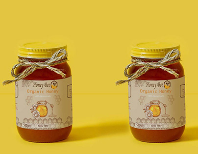 honey bee (label)