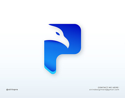 P logo with eagle