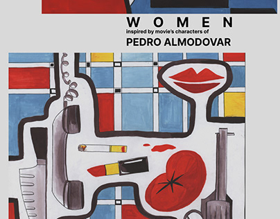 Illustrated Women of Pedro Almodovar
