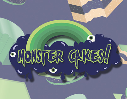 Monster Cakes! - Cute+Creepy