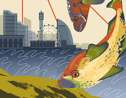 Fishing Poster + Animation de pêche