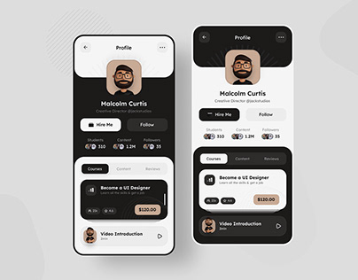 Daily UI Day #6: User Profile