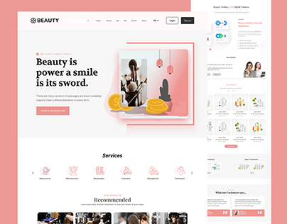 Beauty Product website