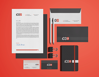 icoUp - Brand identity