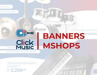 Click Music Banner Mshops