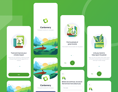 Nature App Design