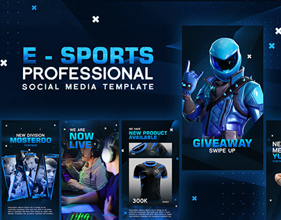 E - Sports Gaming Social Media Template