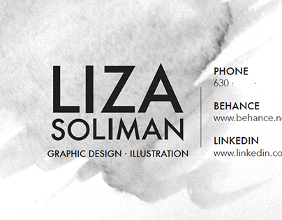 Spring 2015 Business Card