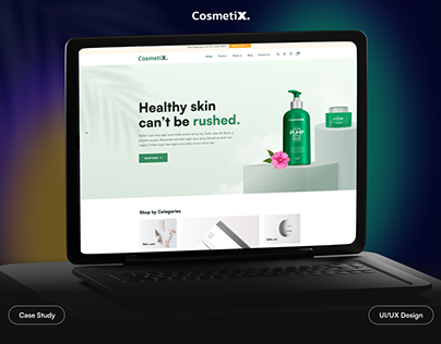 CosmetiX - Beauty & Cosmetics Website