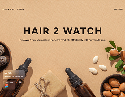 Hair 2 Watch: Haircare E-commerce App Case Study