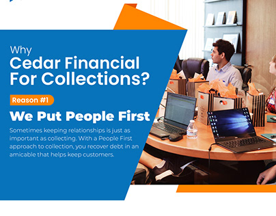 Why Cedar Financial for Collections?
