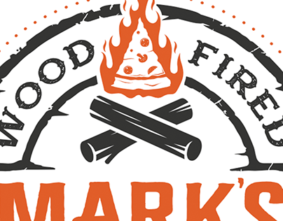 Mark's Wood Fired Pizza Logo