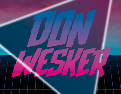 Logo "Don Wesker" version 80's [RETRO]