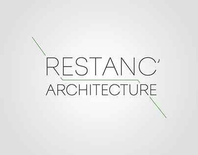 Branding & Animation logo - Restanc' Architecture
