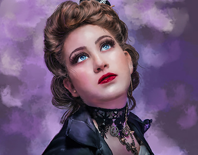 Steampunk Girl portrait