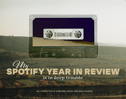 Project thumbnail - Spotify Year in Review Panic Poster