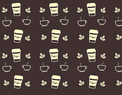 Coffee pattern design