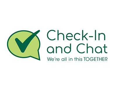 Check-In and Chat Logo & Flyer