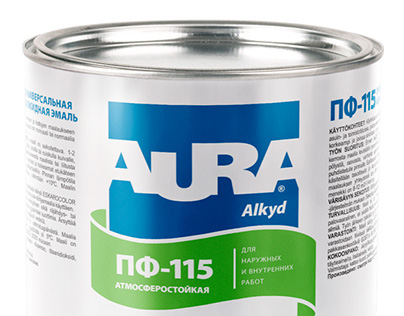 Redesign of packaging for alkyd paints