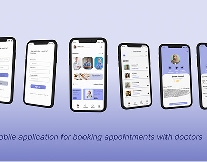 Application for booking doctor's appointments