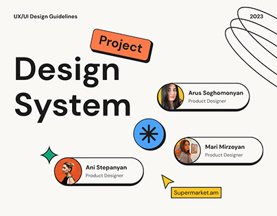 Design System - Supermarket.am