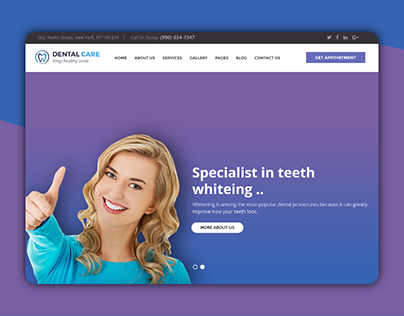 DentalCare website