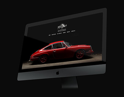Autostorico website design
