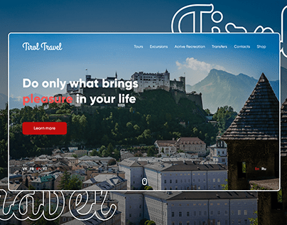 Tirol Travel | Landing page for travel agency