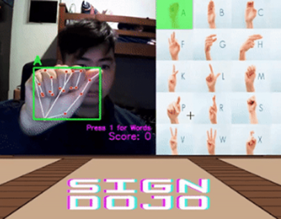 Gamified Learning of American Sign Language